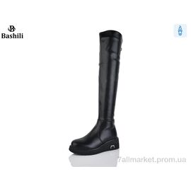 Ботфорти жіночі Зима W445-3 (6 пар р.36-40) "Башили" недорого оптом від прямого постачальника