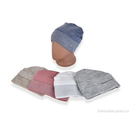 Жіноча шапка Зима R21 mix (5 шт. р.сіткаOne size) "TUZZI" недорого оптом від прямого постачальника