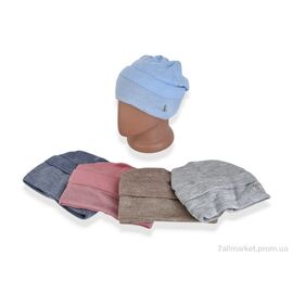 Жіноча шапка Зима R22 mix (5 шт. р.сіткаOne size) "TUZZI" недорого оптом від прямого постачальника