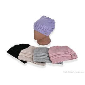 Жіноча шапка Зима R25 mix (5 шт. р.сіткаOne size) "TUZZI" недорого оптом від прямого постачальника