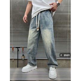 Фотография Джинсы мужские 2531 blue р.28-36 "God Baron" недорого оптом от прямого поставщика