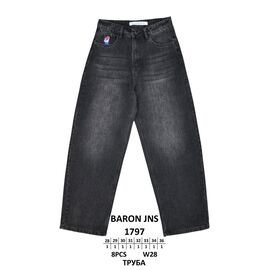 Фотография Джинсы мужские 1797 black р.29-36 "God Baron" недорого оптом от прямого поставщика