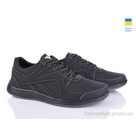 Фотография Кроссовки мужские модные Весна/осень 89 чорний (8 пар р.40-45) "Paolla" недорого оптом от прямого поставщика