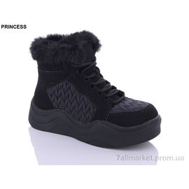 Черевики жіночі стильні Зима FA6-1 (8 пар р.36-41) "Princess" недорого оптом від прямого постачальника