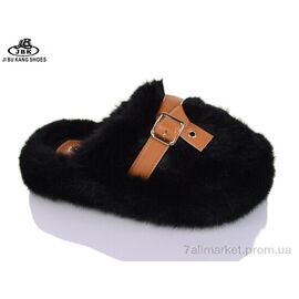 Фотография Тапки женские для дома Весна/осень PV323-24 black (6 пар р.36-41) "Jibukang" недорого оптом от прямого поставщика