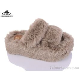 Фотография Тапки женские для дома Весна/осень PV08 brown (8 пар р.36-40) "Jibukang" недорого оптом от прямого поставщика