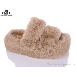 Фотография Тапки женские для дома Весна/осень PV08 camel (8 пар р.36-40) "Jibukang" недорого оптом от прямого поставщика