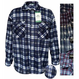 Сорочка чоловіча на флісі розмір 48-56 (мікс кв) "NICOLAS" недорого від прямого постачальника