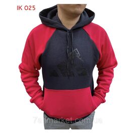 Фотография Батник мужской молодёжный на флисе размеры 46-54(микс цв) "NICOLAS" (микс) купить оптом в Одессе на 7