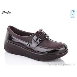 Туфлі жіночі стильні Весна/осінь 57509-2 (8 пар р.37-42) "Chunsen" недорого оптом від прямого постачальника