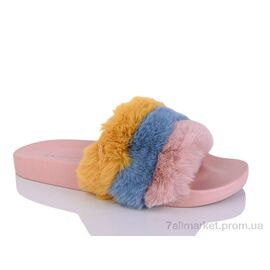 Шльопанці жіночі полегшені Весна/осінь 39641 pink (18 пар р.36-41) "DeMur" недорого оптом від прямого постачальника