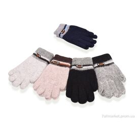 Фотография Перчатки для детей Зима 5107 (ангора) mix (12 шт. р.сетка 5-8) "CAP" недорого оптом от прямого поставщика