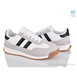 Кросівки жіночі модні Весна/осінь 180-7 (8 пар р.36-41) "Happy" недорого оптом від прямого постачальника