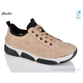 Фотография Кроссовки женские модные Весна/осень 9007-6 (8 пар р.37-42) "Chunsen" недорого оптом от прямого поставщика