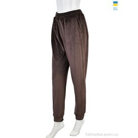 Спортивні штани жіночі Весна/осінь 001-6 brown (6 шт. р.сітка52-60) "Banko" недорого оптом від прямого постачальника