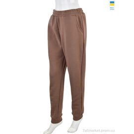 Спортивні штани жіночі Зима 002-3 brown (5 шт. р.сітка52-60) "Banko" недорого оптом від прямого постачальника