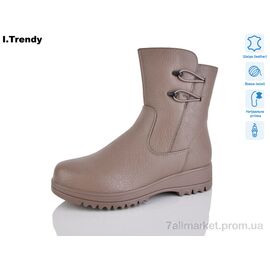 Фотография Ботинки женские стильные зима DH3320-3 (6 пар р.36-41) "Trendy" недорого оптом от прямого поставщика