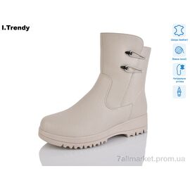 Фотография Ботинки женские стильные зима DH3320-9 (6 пар р.36-41) "Trendy" недорого оптом от прямого поставщика