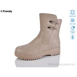 Фотография Ботинки женские стильные зима DH3320-18 (6 пар р.36-41) "Trendy" недорого оптом от прямого поставщика