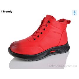 Черевики жіночі стильні Зима BK1162-7 (8 пар р.36-41) "Trendy" недорого оптом від прямого постачальника