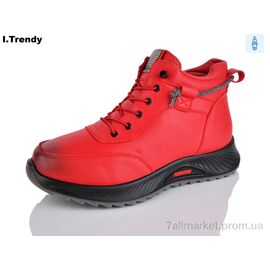 Черевики жіночі стильні Зима BK1165-7 (8 пар р.36-41) "Trendy" недорого оптом від прямого постачальника