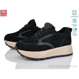 Кросівки жіночі модні Зима YJ688-1 (6 пар р.36-40) "PLPS" недорого оптом від прямого постачальника