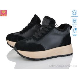 Фотография Кроссовки женские модные зима YJ682-1 (6 пар р.36-40) "PLPS" недорого оптом от прямого поставщика