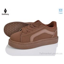 Фотография Кроссовки женские модные Весна/осень 2027-3-4 (8 пар р.36-41) "Gollmony" недорого оптом от прямого поставщика