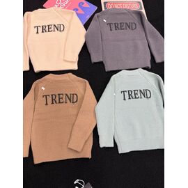 Светер Дитячий унісекс 827 grey р.110-150 "Yalisi" недорого оптом від прямого постачальника