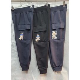 Фотография Штаны детские спортивные на мальчика B431 navy р.2-6 "Baykush" недорого оптом от прямого поставщика