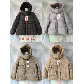 Куртка жіноча демісезонна розміри M-3XL (4кв) "KADENGQI" недорого гуртом від прямого