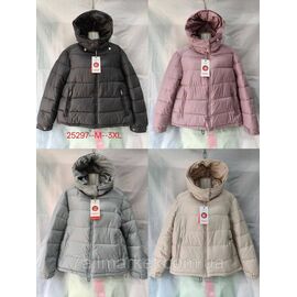 Куртка жіноча демісезонна розміри M-3XL (4кв) "KADENGQI" недорого гуртом від прямого