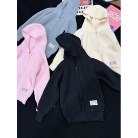 Кофта дитяча на дівчинку 832 black р.110-150 "Yalisi" недорого оптом від прямого постачальника