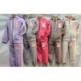 Костюм дитячий спортивний на дівчинку B413 lilac р.2-6 "Baykush" недорого оптом від прямого постачальника