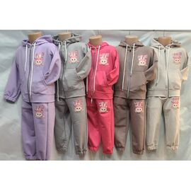 Костюм дитячий спортивний на дівчинку B417 beige р.2-6 "Baykush" недорого оптом від прямого постачальника