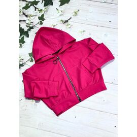 Кофта дитяча спортивна на дівчинку 777 fuchsia р.122-146 "Baykush" недорого оптом від прямого постачальника