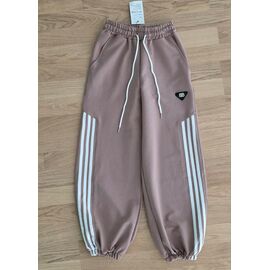 Фотография Штаны детские спортивные на девочку B447 beige р.128-164 "Baykush" недорого оптом от прямого поставщика