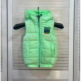 Фотография Жилетка детская на девочку M293 l.green р.1-4 "Major" недорого оптом от прямого поставщика