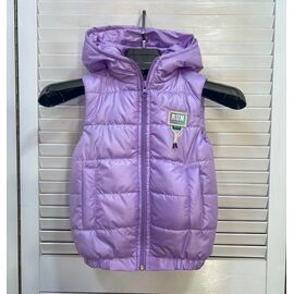 Фотография Жилетка детская на девочку M294 lilac р.1-4 "Major" недорого оптом от прямого поставщика