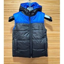 Фотография Жилетка детская на мальчика M303 black-l.blue р.7-11 "Major" недорого оптом от прямого поставщика