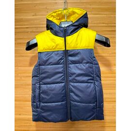 Фотография Жилетка детская на мальчика M308 navy-yellow р.7-11 "Major" недорого оптом от прямого поставщика