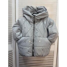 Фотография Куртка детская демисезонная на девочку M314 silver р.6-10 "Major" недорого оптом от прямого поставщика