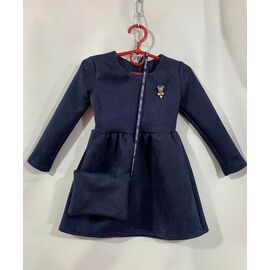 Фотография Платье детское на девочку M320 navy р.2-5 "Major" недорого оптом от прямого поставщика