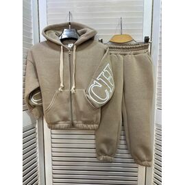 Костюм дитячий спортивний на дівчинку M335 beige р.5-7 "Major" недорого оптом від прямого постачальника