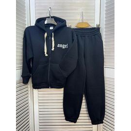 Костюм дитячий спортивний на дівчинку M337 black р.8-12 "Major" недорого оптом від прямого постачальника