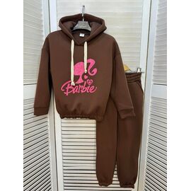 Костюм дитячий спортивний на дівчинку M344 brown р.6-12 "Major" недорого оптом від прямого постачальника