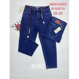Фотография Джинсы женские M6097 blue р.28-33 "Leen" недорого оптом от прямого поставщика