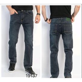 Джинси чоловічі 19137 navy р.30-40 "LILY" недорого оптом від прямого постачальника