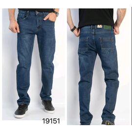 Джинси чоловічі 19151 blue р.32-42 "LILY" недорого оптом від прямого постачальника