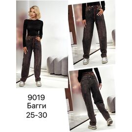 Джинси жіночі 9019 brown р.25-30 "LILY" недорого оптом від прямого постачальника